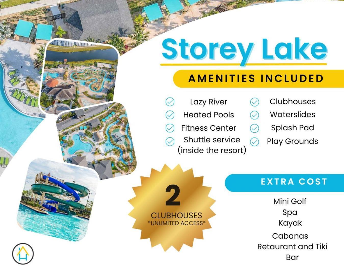 Cute Lakeview 2Br Condo With 2 Clubhouses Kissimmee Eksteriør billede